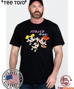 Desert Dreamer Powerpuff Girls Kanji Black 2020 T-Shirt