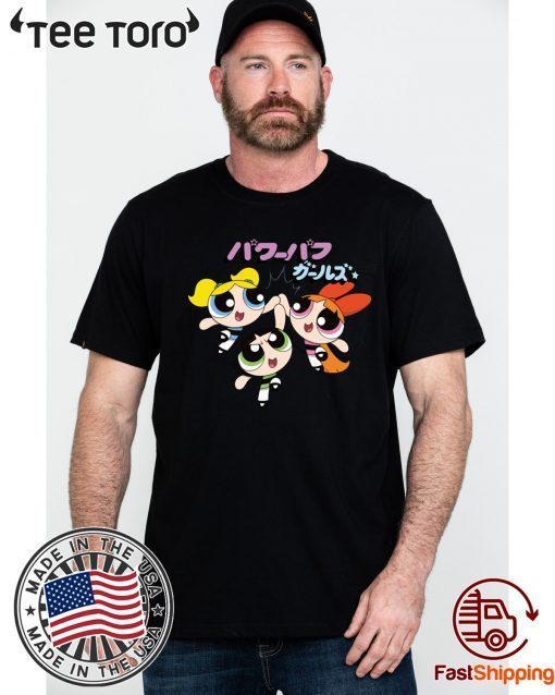 Desert Dreamer Powerpuff Girls Kanji Black 2020 T-Shirt