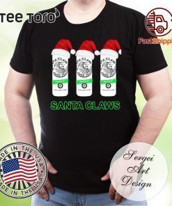 Santa Claws White Claw Hard Seltzer Christmas 2020 T-Shirt