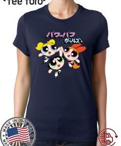 Desert Dreamer Powerpuff Girls Kanji Black 2020 T-Shirt