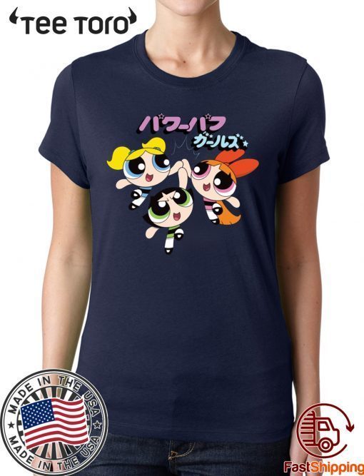 Desert Dreamer Powerpuff Girls Kanji Black 2020 T-Shirt