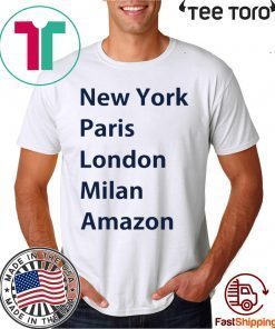 Heidi Klum New York Paris London Milan Amazon Classic T-Shirt