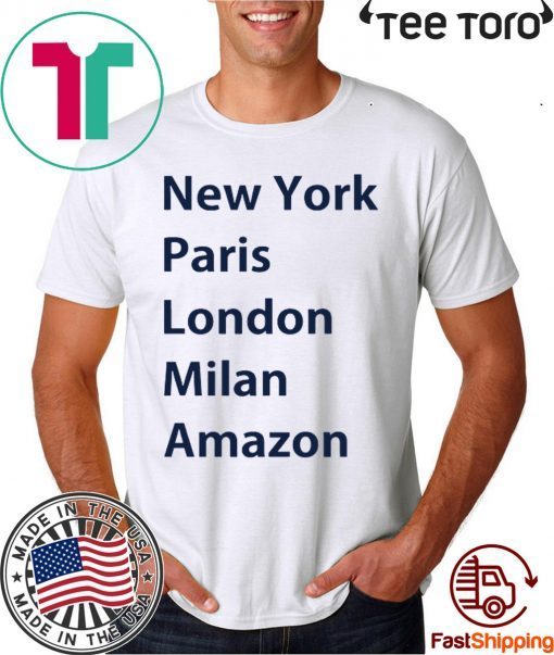 Heidi Klum New York Paris London Milan Amazon Classic T-Shirt