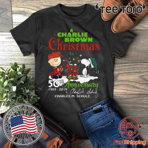 A Charlie Brown Christmas 50th Anniversary 1969 2020 Signature Shirt