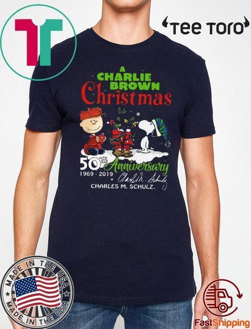 A Charlie Brown Christmas 50th Anniversary 1969 2020 Signature Shirt