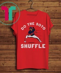 Juan Soto Shirt - Soto Shuffle, MLBPA Officially Tee