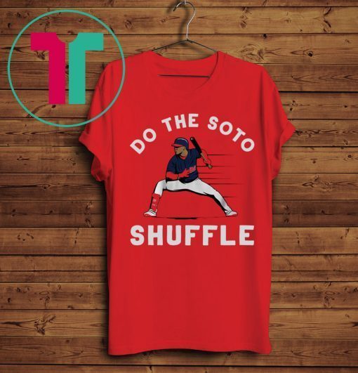 Juan Soto Shirt - Soto Shuffle, MLBPA Officially Tee