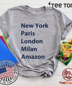 Heidi Klum New York Paris London Milan Amazon Classic T-Shirt