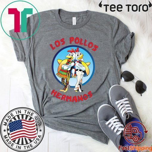 Los pollos hermanos shirt Refugeek Tees Men’s Licensed Breaking Bad-Los Pollos Hermanos T-Shirt