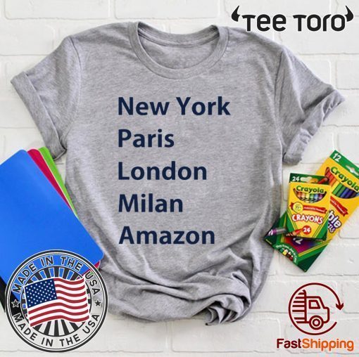 Heidi Klum New York Paris London Milan Amazon Classic T-Shirt