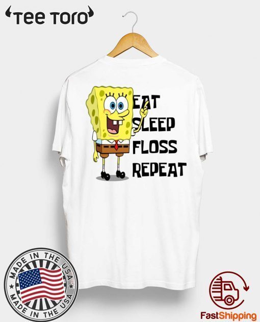 Spongebob Eat Sleep Float Repeat Classic T-Shirt