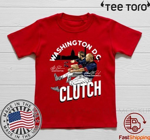 D.C - Adam Eaton Howie Kendrick Clutch t-shirts