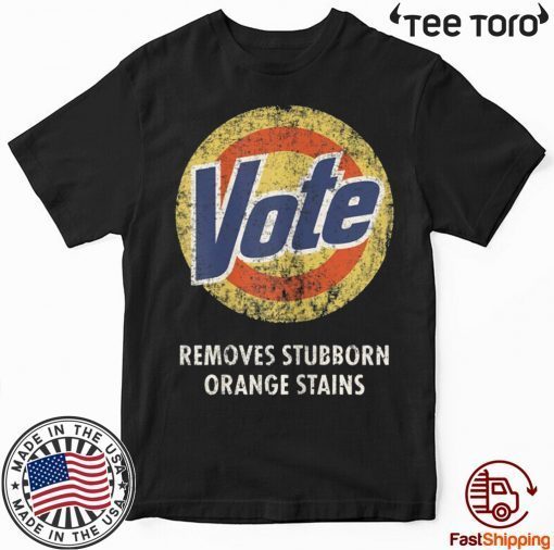 Anti-Trump Halloween Costume Vote Detergent Funny Vintage 2020 T-Shirt