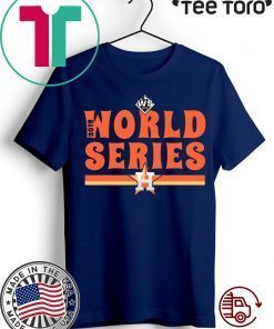 Astros Alcs Champs And World Series Tee Shirt