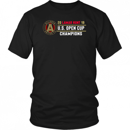 Atlanta United 2019 Lamar Hunt Us Open Cup Champions 2019 T-Shirt