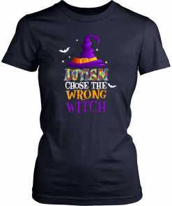 Autism Choose The Wrong Witch Halloween T-shirt Nice Gift