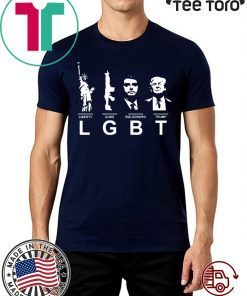 Liberty Guns Bolsonaro Trump LGBT Shirt