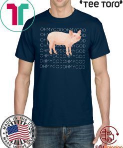 iCoup Shane Dawson Oh My God Pig Pullover Graphic Shirt for 10-15 yrs Boys and Girls Shirt