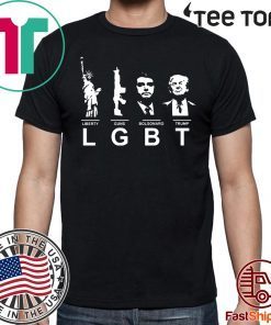 Liberty Guns Bolsonaro Trump LGBT Shirt