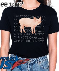 iCoup Shane Dawson Oh My God Pig Pullover Graphic Shirt for 10-15 yrs Boys and Girls Shirt