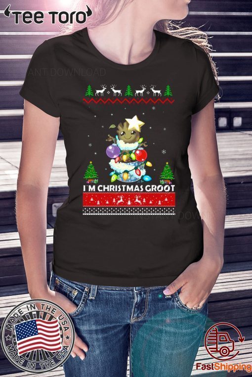 I’m Christmas Groot Tee Shirt