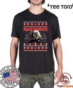 Iron Maiden Christmas Shirt For Mens Womens