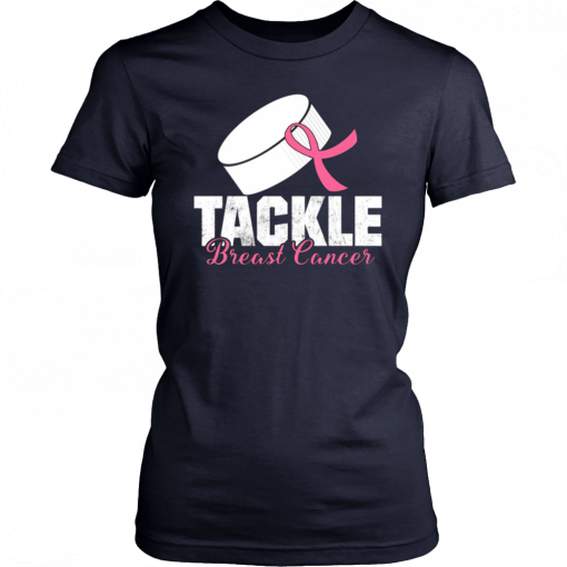 PNG Hockey Tackle Breast Cancer Awareness T-Shirt