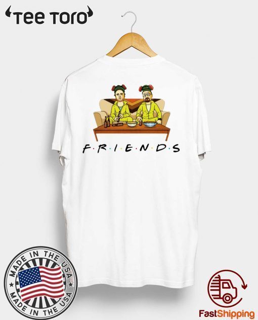 Breaking Bad Walter And Jesse Friends Tv Show Classic T-Shirt