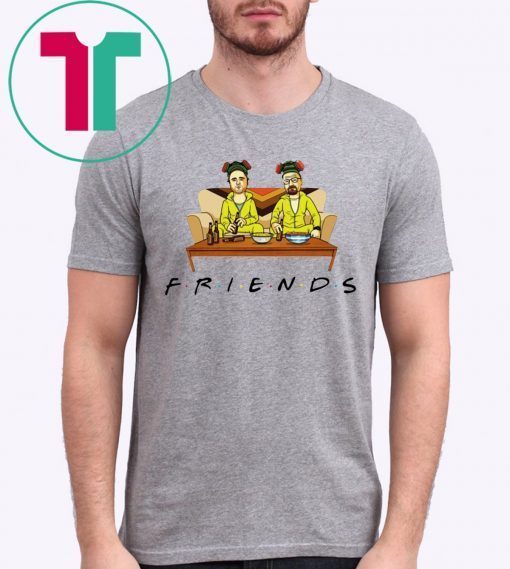 Breaking Bad Walter And Jesse Friends Tv Show Classic T-Shirt