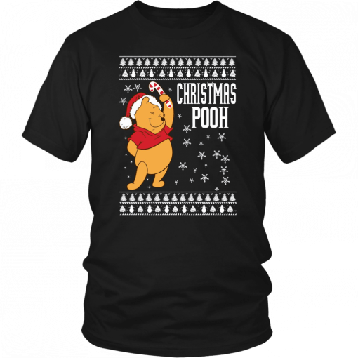 Christmas Pooh ugly Shirt