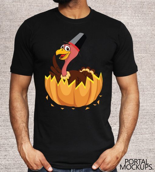 Cute Rascals Thanksgiving Turkey Pumpkin Holidays Cotton Toddler Classic T-Shirt