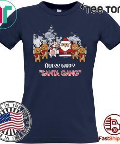 GUESS WHO SANTA GANG AND COW SHIRT