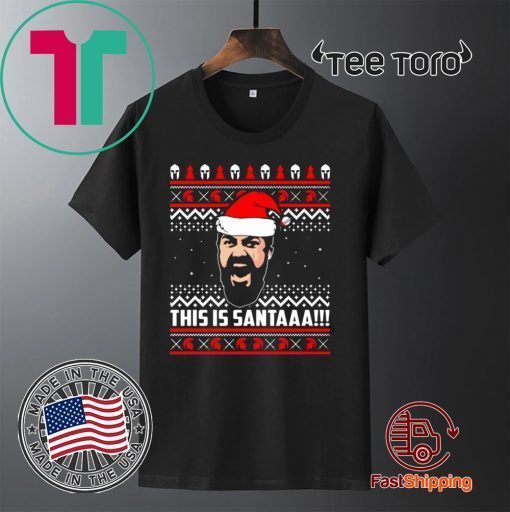 Leonidas this is Santaa Christmas T-Shirt