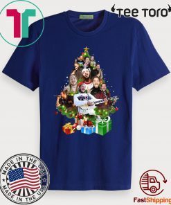 POST MALONE CHRISTMAS TREE GIFT T-SHIRT