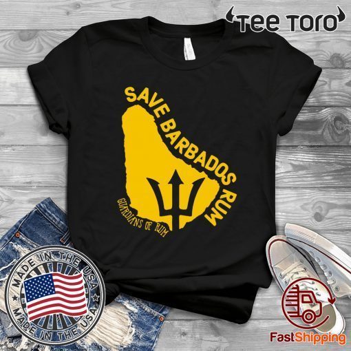 Offcial The Save Barbados Rum Slim T-Shirt