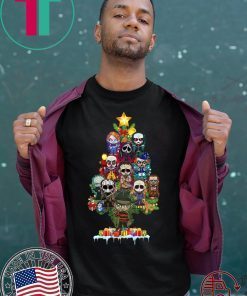 Horror characters Christmas Tree Shirt