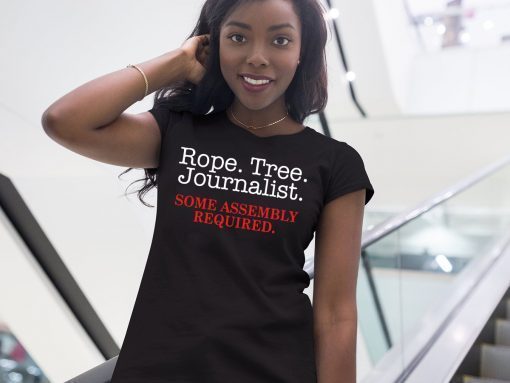 Official Rope Tree Journalist Some Assembly Required Tee Shirt