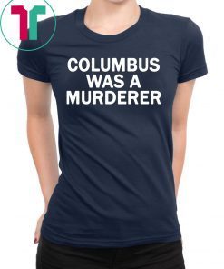 Detroit Teacher’s Columbus Was A Murderer Offcial T-Shirt