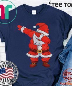 Dabbing Santa Christmas Boys Girls T-Shirt