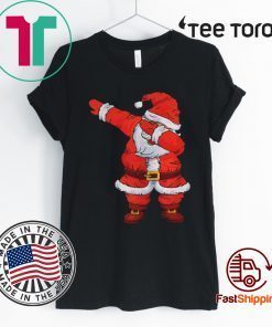 Dabbing Santa Christmas Boys Girls T-Shirt