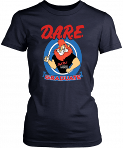 Dare D.a.r.e. Graduate Lion Keeping Kids Off Drugs T-Shirt