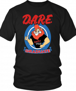 Dare D.a.r.e. Graduate Lion Keeping Kids Off Drugs T-Shirt