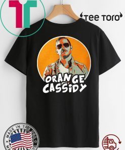 Orange cassidy Shirt Funny Orange Cassidy Jersey Tee Shirt