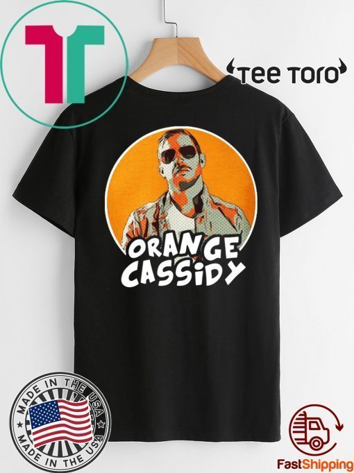 Orange cassidy Shirt Funny Orange Cassidy Jersey Tee Shirt