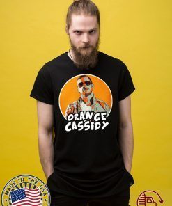 Orange cassidy Shirt Funny Orange Cassidy Jersey Tee Shirt