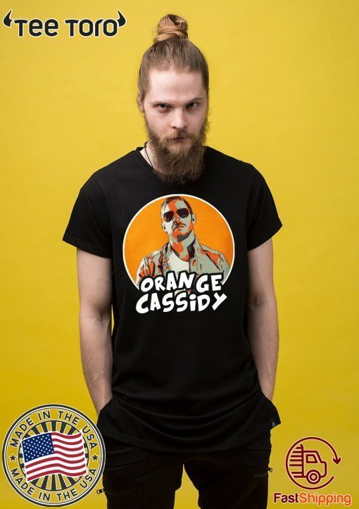 Orange cassidy Shirt Funny Orange Cassidy Jersey Tee Shirt