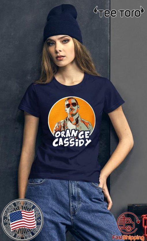 Orange cassidy Shirt Funny Orange Cassidy Jersey Tee Shirt