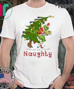 How The Grinch Stole Christmas Things Are About To Get Naughty T-Shirt