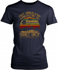 First Annual Wkrp Thanksgiving Day Turkey Drop Vintage 2020 T-Shirt