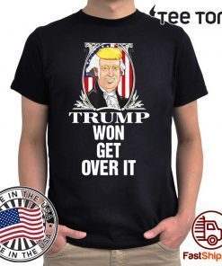 Get Over It Trump Won Campaign Quid Pro Quo Admission 2020 Tee Shirt